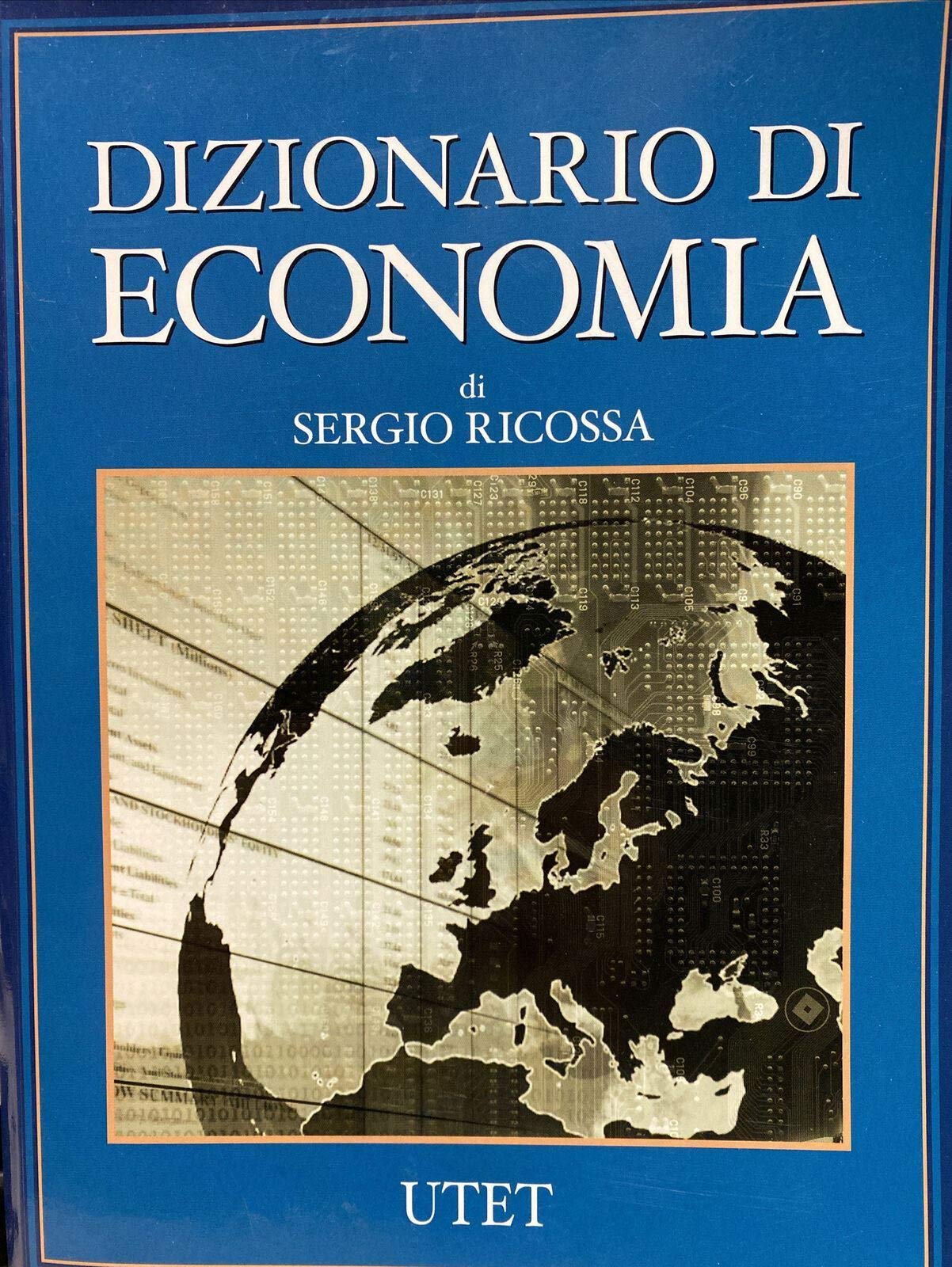 liberamentestore - - Accessori Moda - DIZIONARIO DI ECONOMIA S. RICOSSA UTET Q610 book