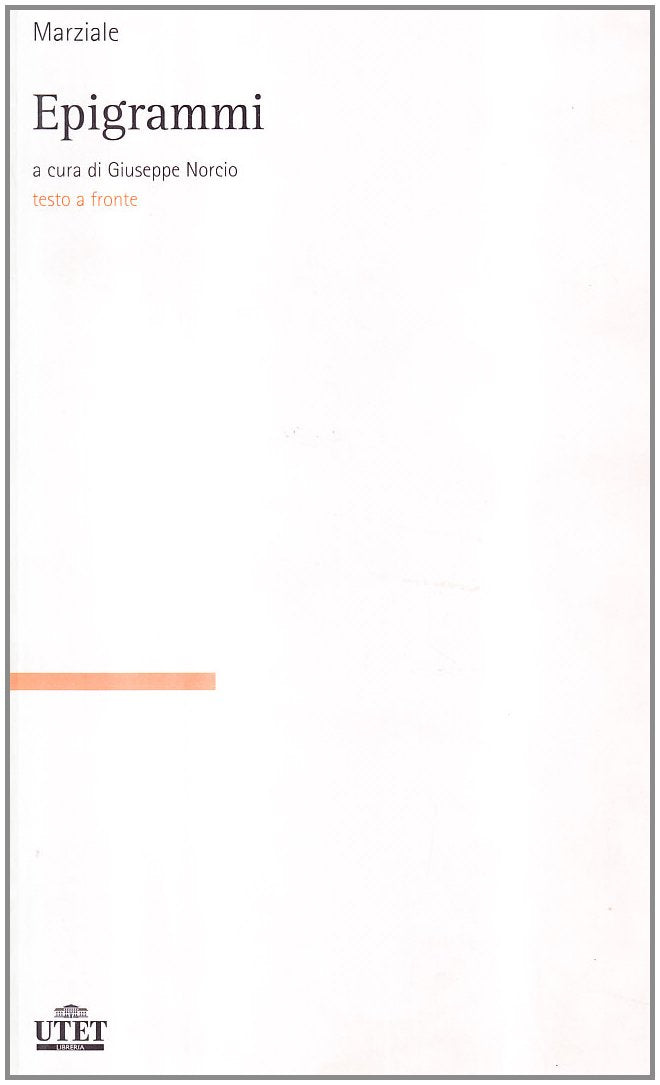 Epigrammi. Testo latino a fronte book