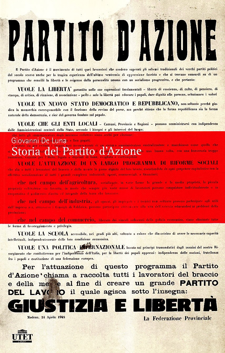 Storia del Partito d'Azione book