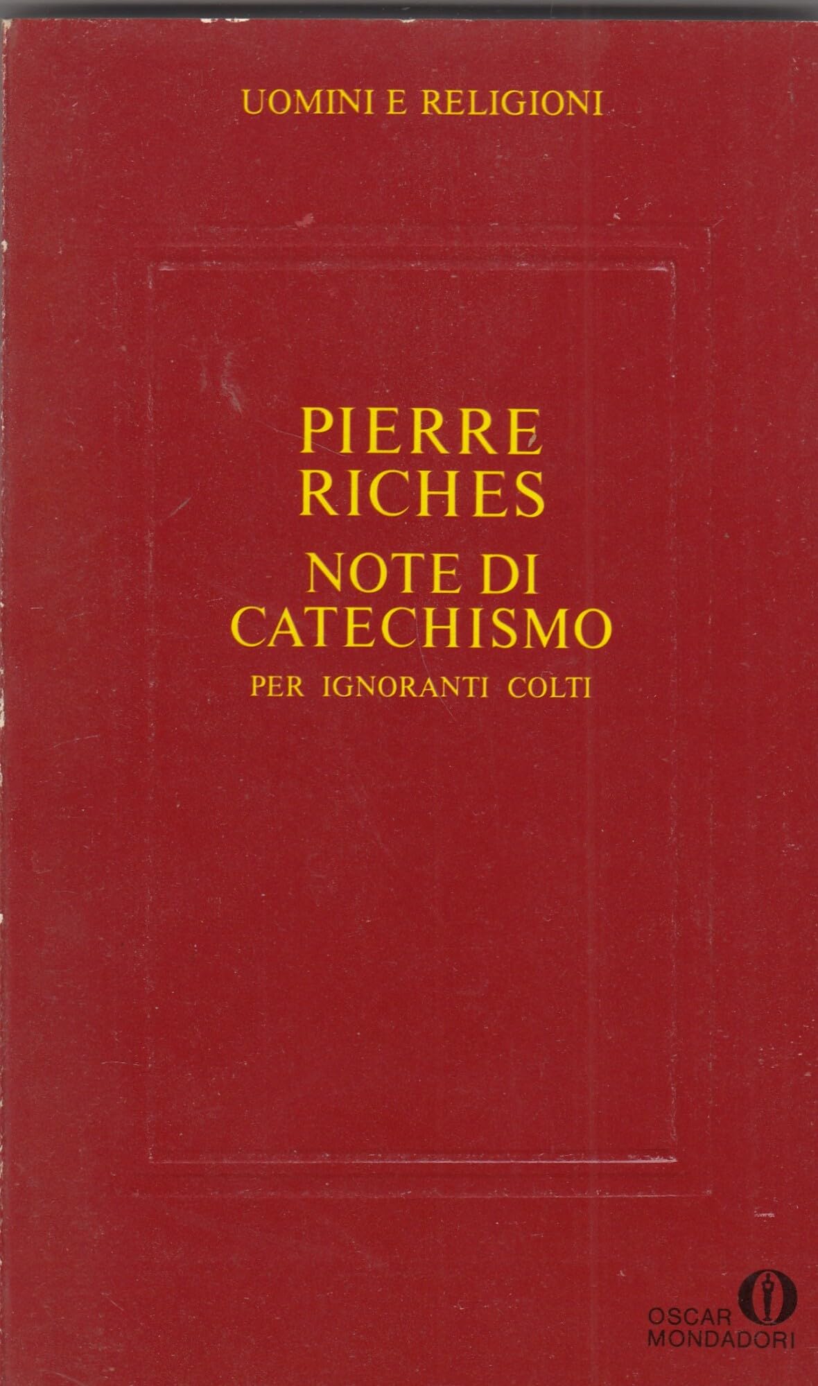 Note di catechismo per ignoranti colti book