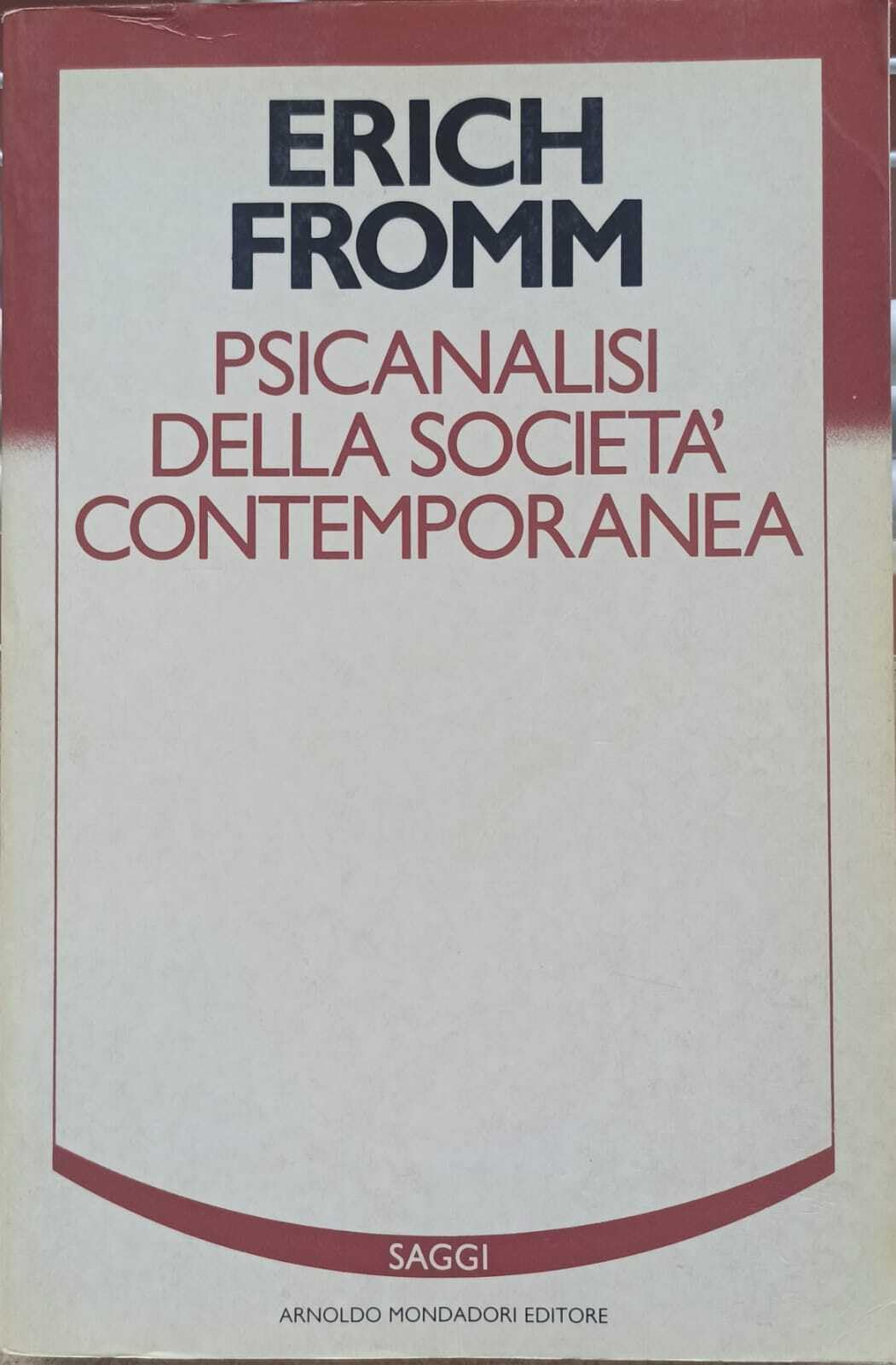 Psicanalisi della società contemporanea (Saggi) Psychology