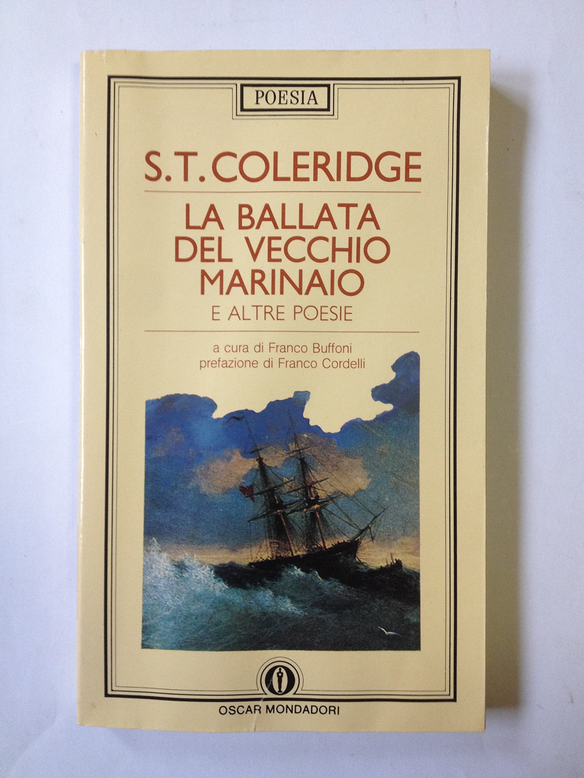 La ballata del vecchio marinaio. Testo inglese a fronte book