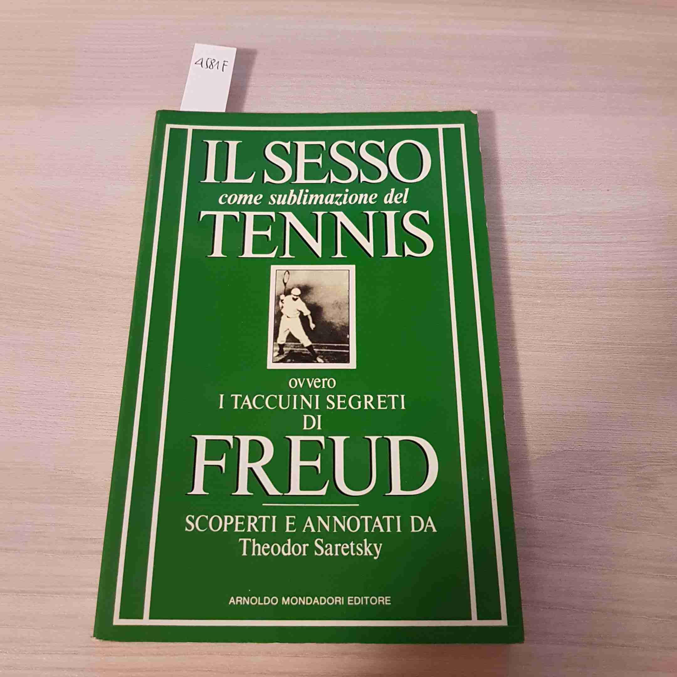 Il sesso come sublimazione del tennis Non-fiction books