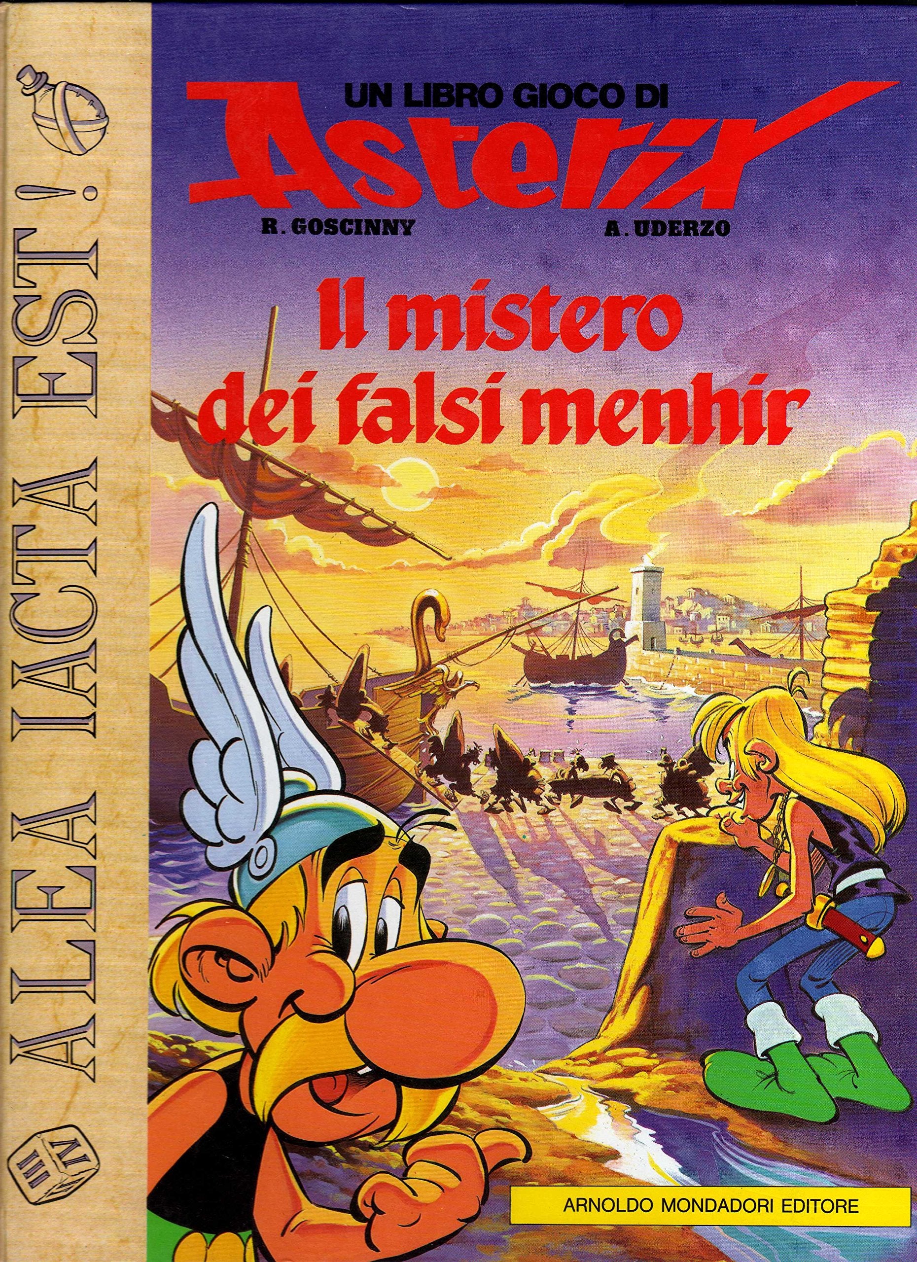 Il mistero dei falsi menhir. Alea iacta est! Un libro gioco di Asterix book
