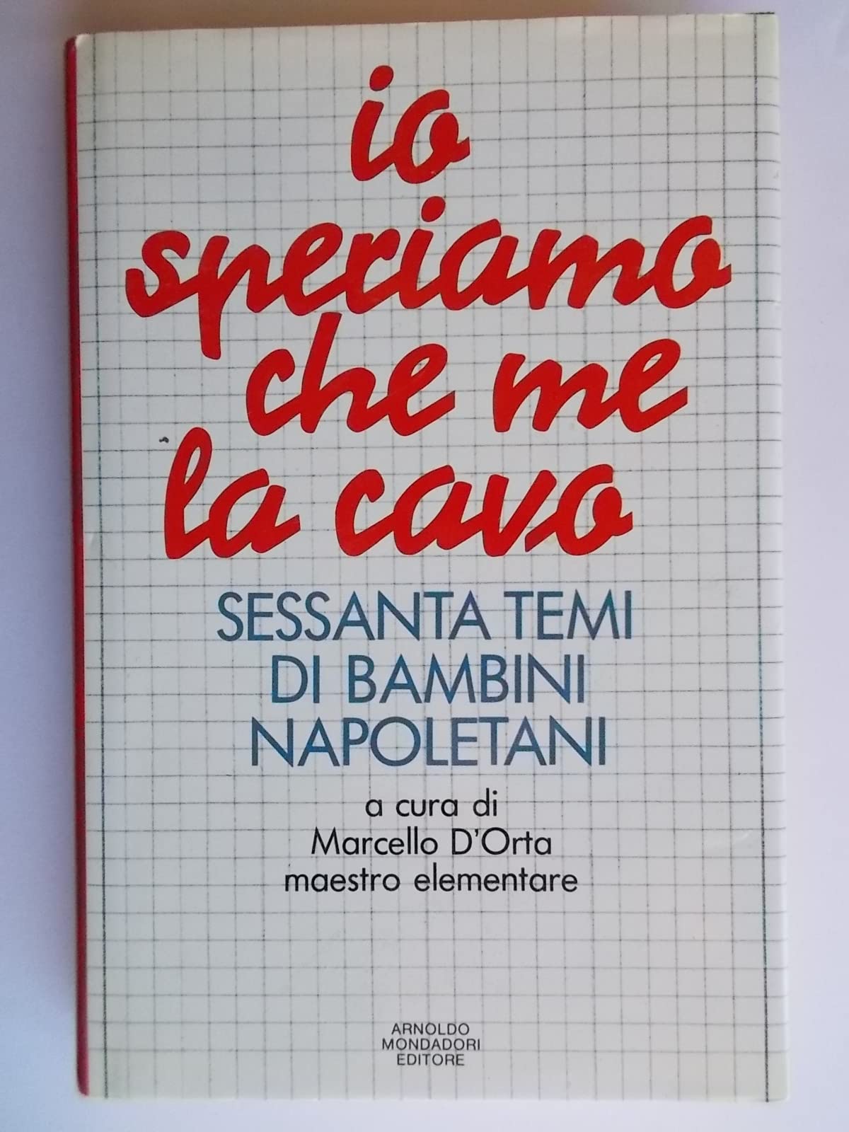 Io speriamo che me la cavo. Sessanta temi di bambini napoletani book