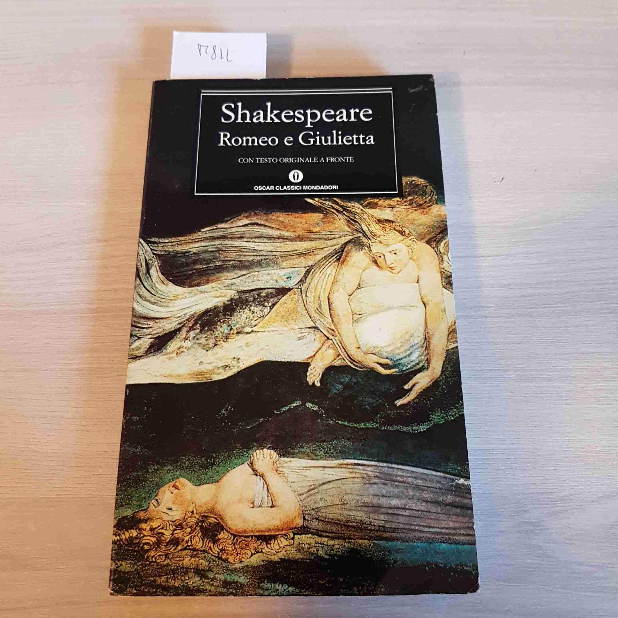 Romeo and Juliet in Italian book