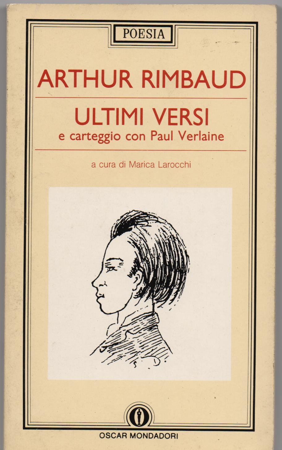 Ultimi versi e carteggio con Paul Verlaine book