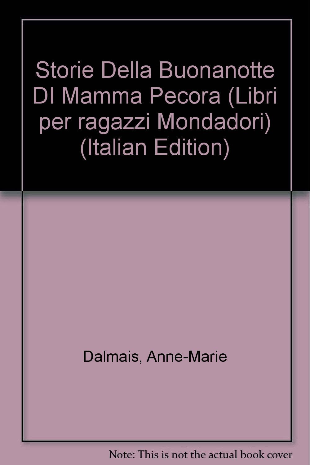 Storie Della Buonanotte DI Mamma Pecora book