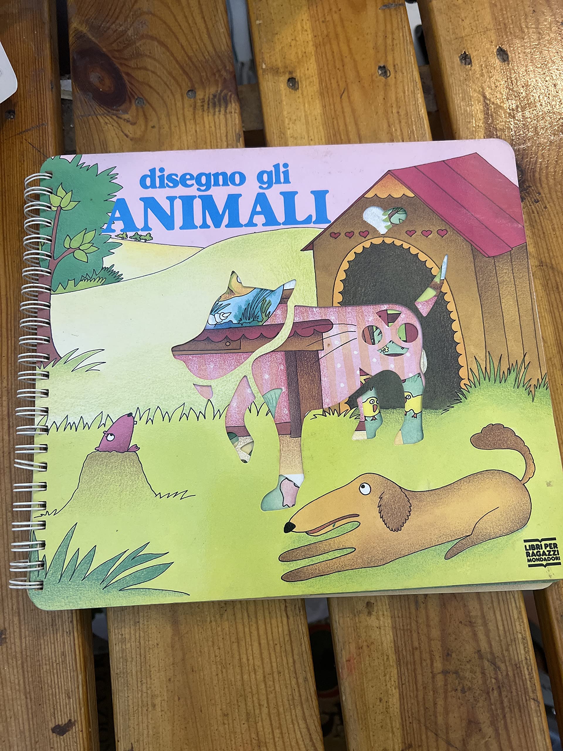 Disegno gli animali (I libri di cartone da zero a 3 anni) Books
