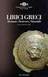 I lirici greci. Alcmane, Stesicoro, Simonide (Vol. 4) (Oscar classici greci e latini) Poetry