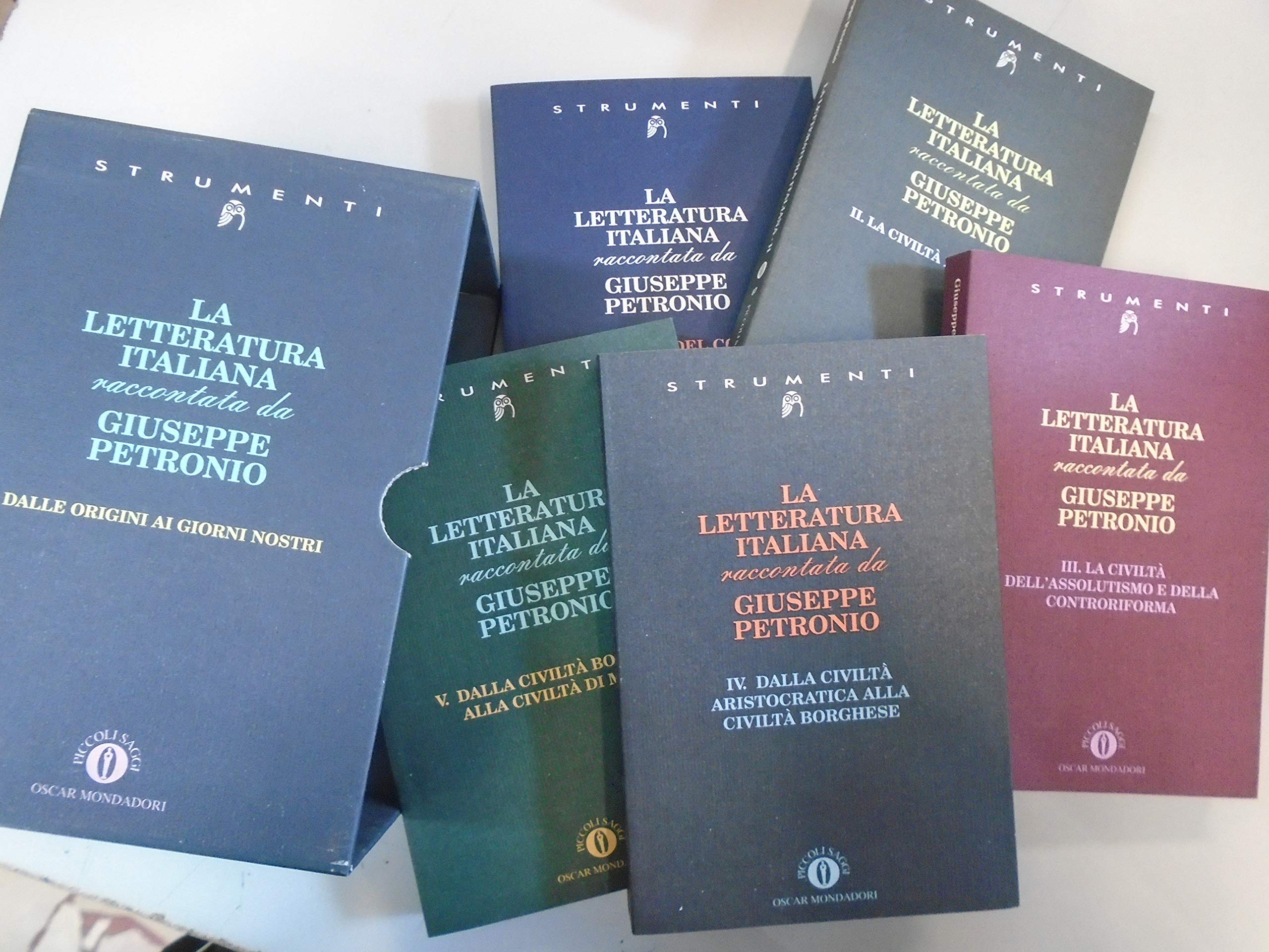 La letteratura italiana raccontata da Petronio book