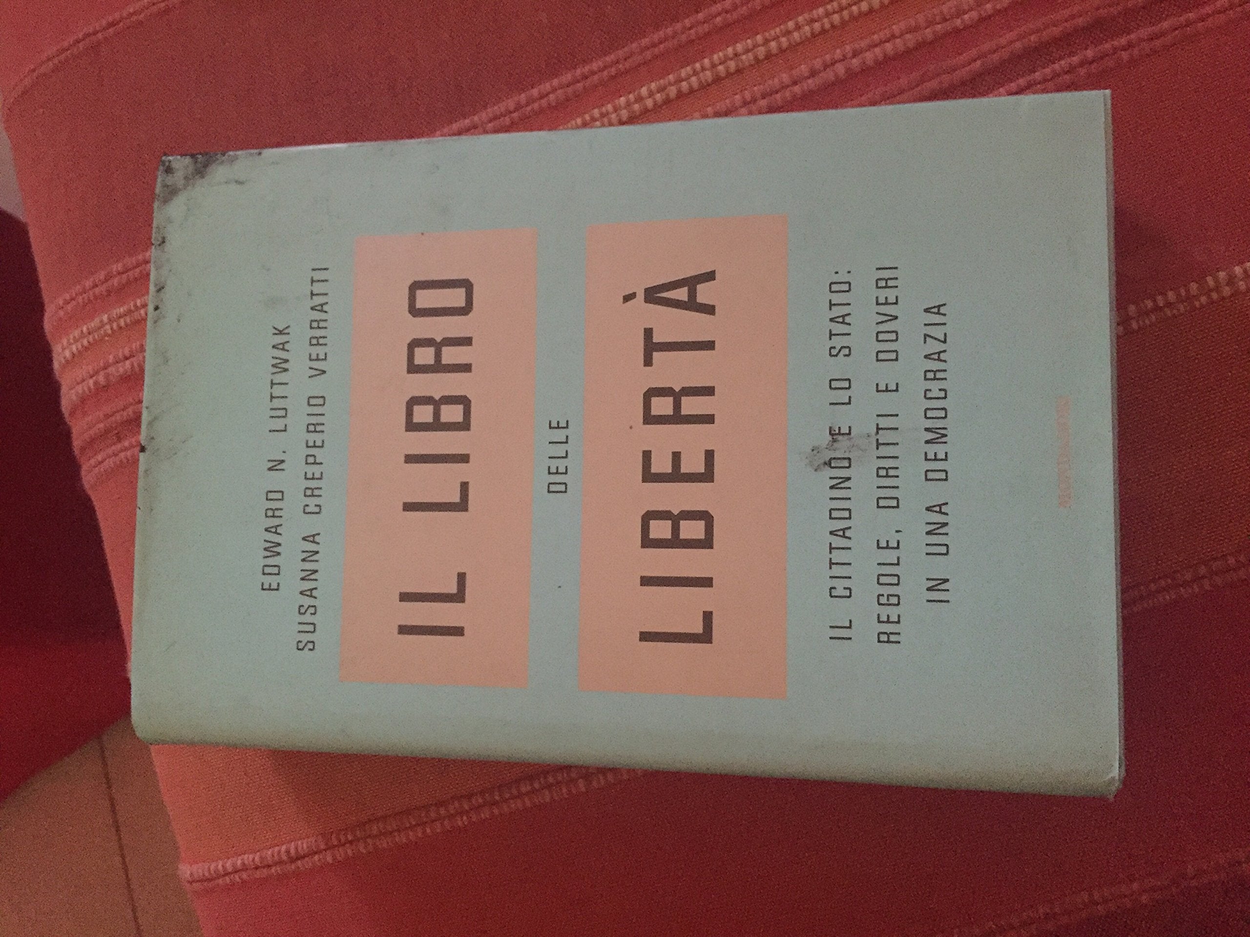 Il libro delle libertà. Il cittadino e lo stato: regole, diritti e doveri in una democrazia book