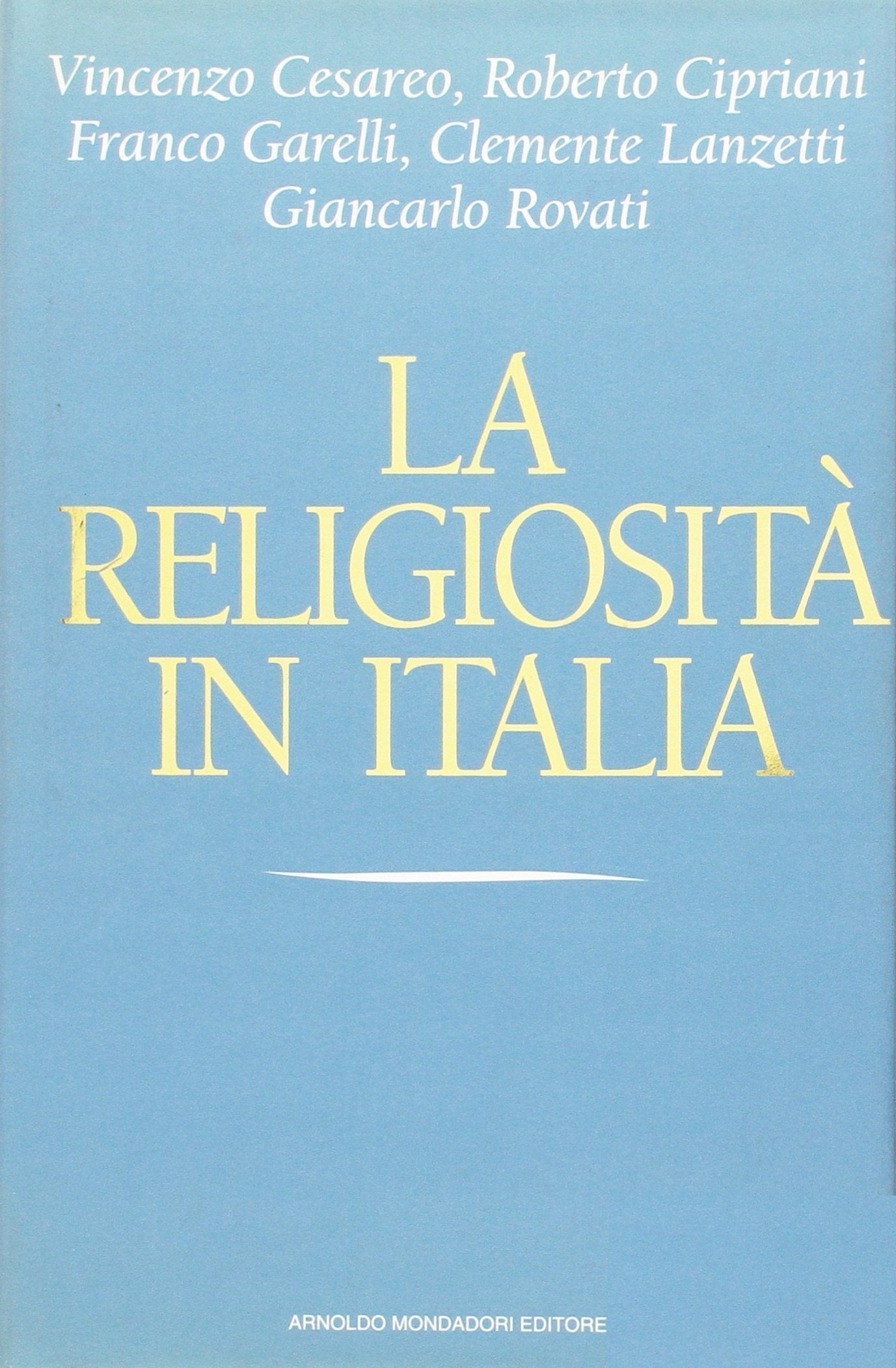 La religiosità in Italia book