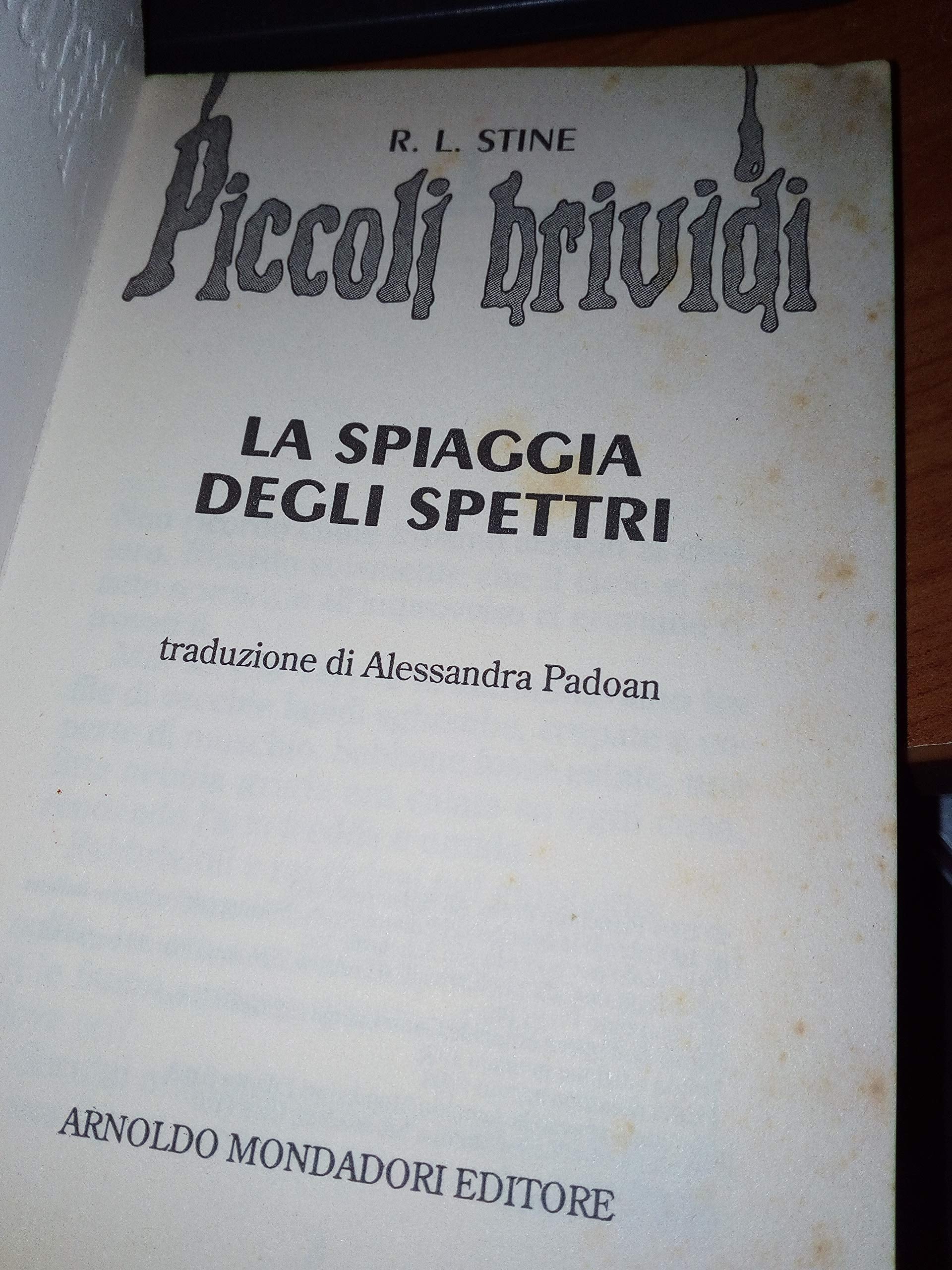 La spiaggia degli spettri (Piccoli brividi, Band 22) Novels & Short Stories