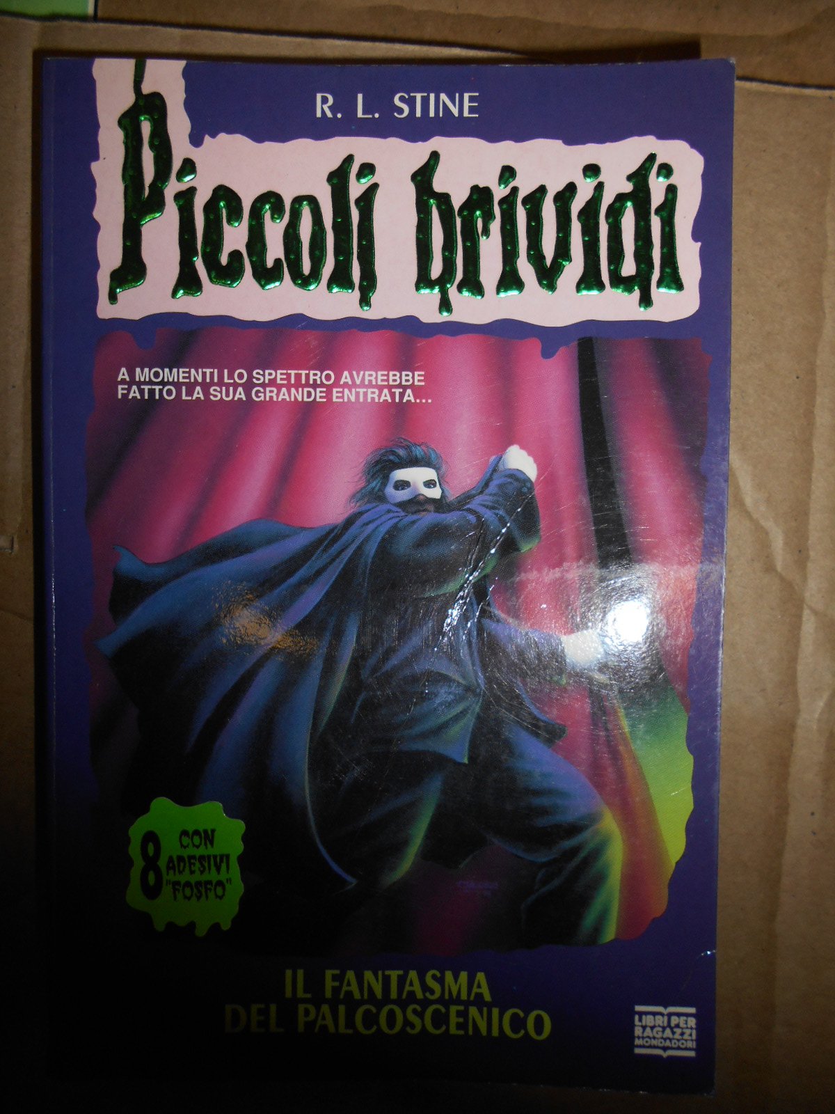 Il fantasma del palcoscenico book