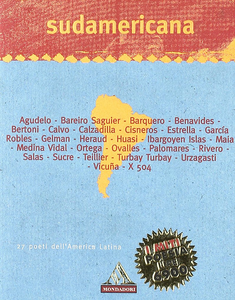Sudamericana (I miti poesia, Band 65) Poetry