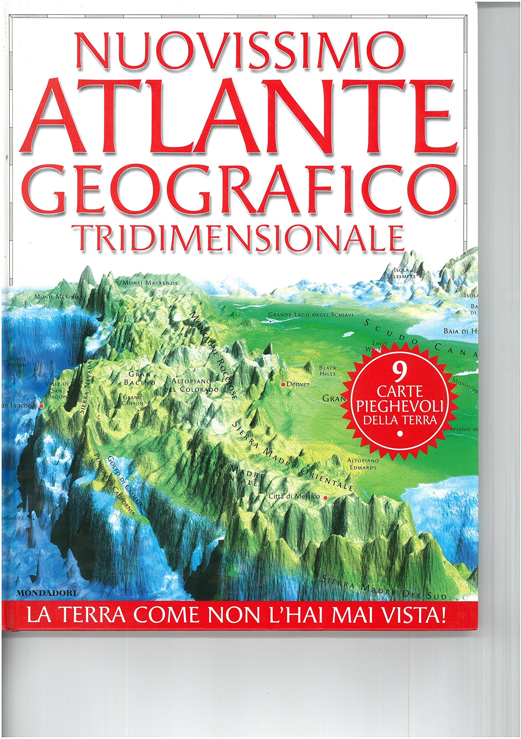 Nuovissimo atlante geografico tridimensionale book