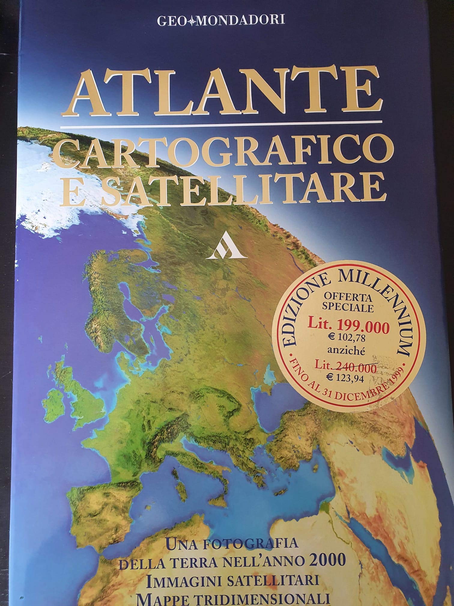 Atlante mondiale cartografico satellitare (Atlanti) Leisure, Home & Garden
