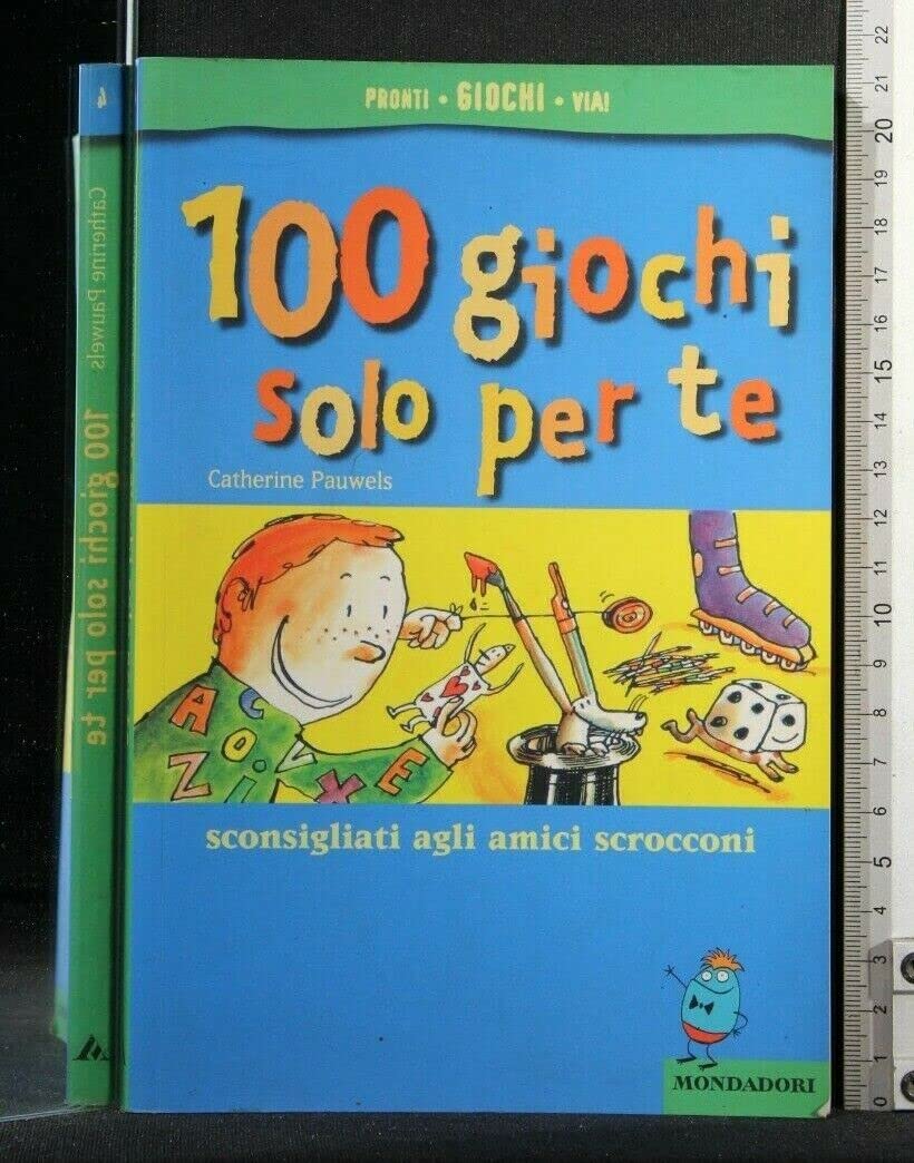 Cento giochi solo per te (Manuali Mondadori, Band 4) Books