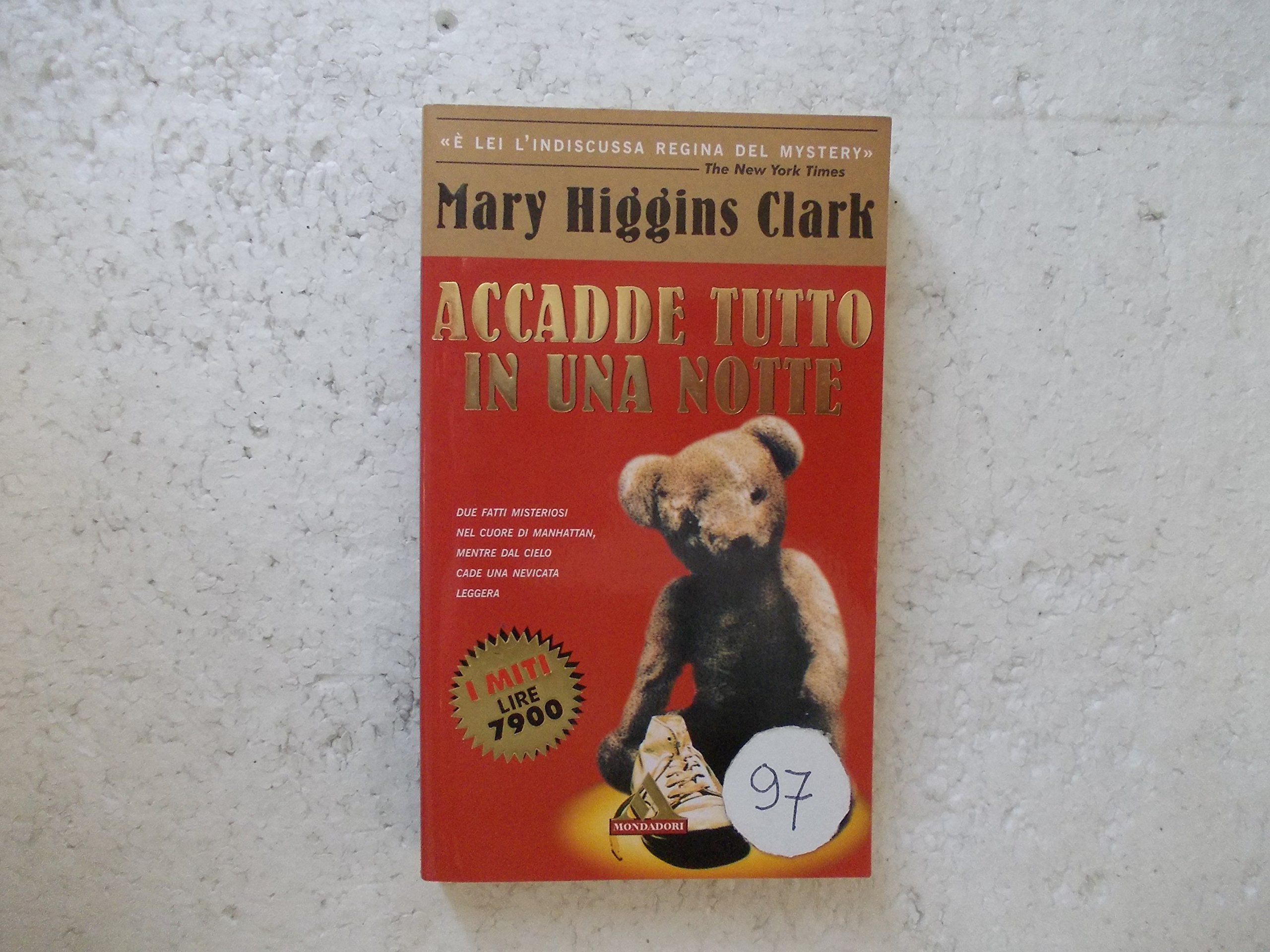 Accadde tutto in una notte (I miti) Contemporary literature