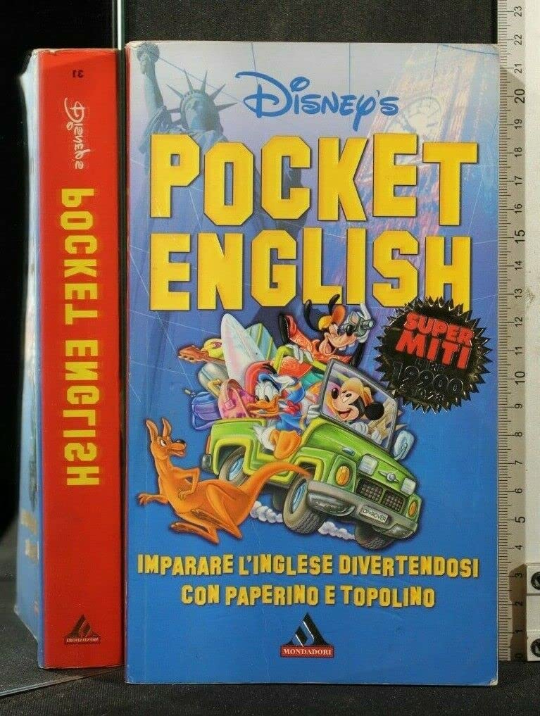 Pocket English. Imparare l'inglese divertendosi con Paperino e Topolino (I supermiti, Band 31) Foreign Languages ​​& Dictionaries