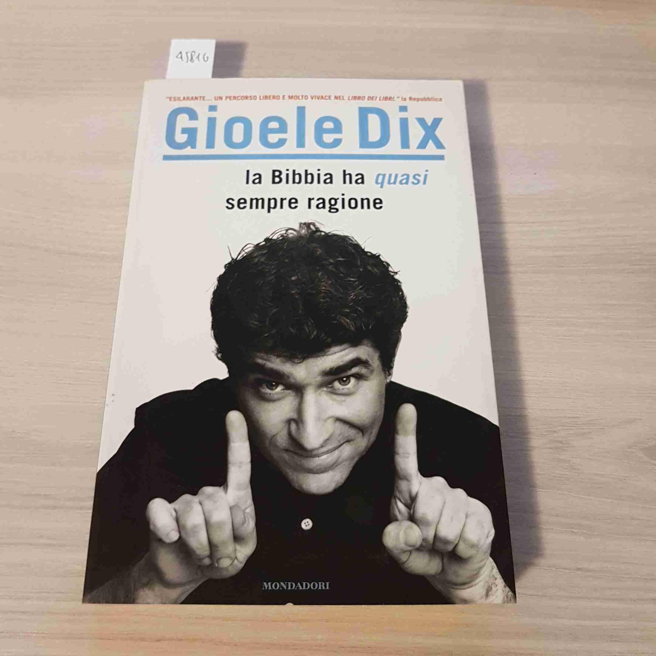La Bibbia ha (quasi) sempre ragione (Biblioteca umoristica Mondadori) Leisure, Home & Garden