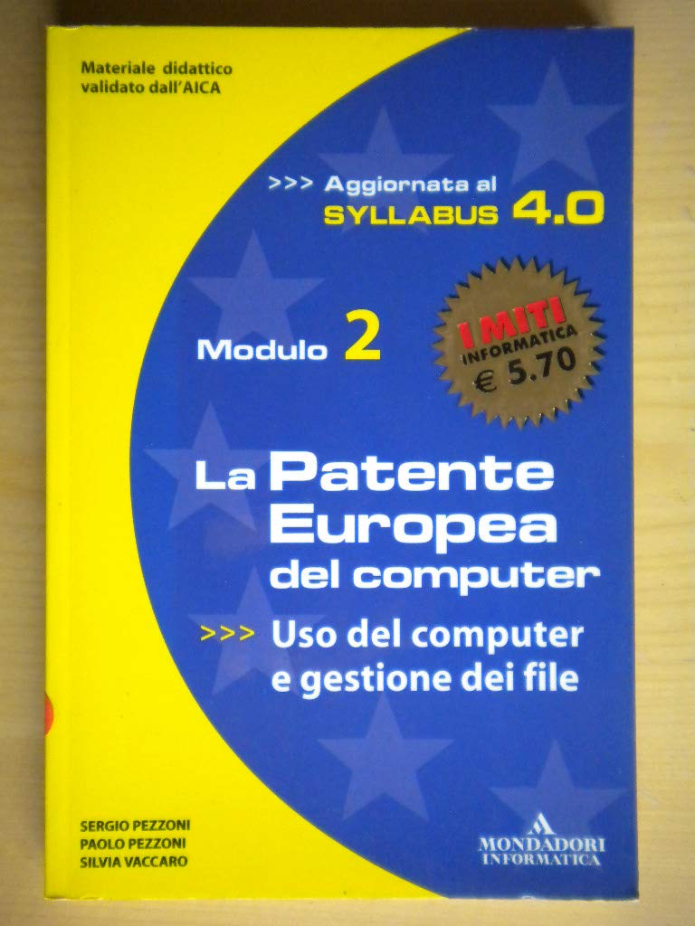 Patente Europea Del Computer. Modul cd