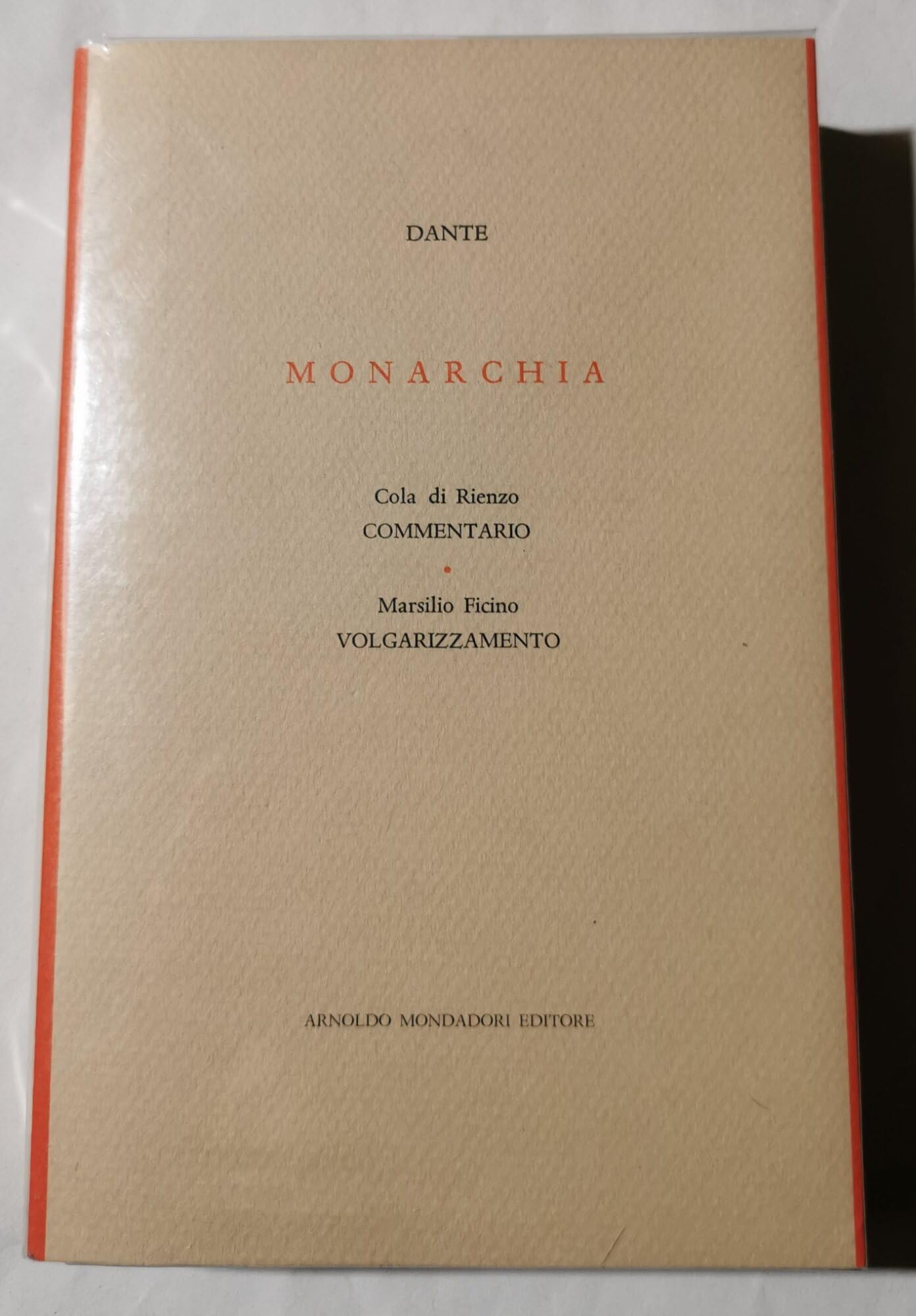 Monarchia-Commentario (Biblioteca dell'utopia, Band 14) Essays & Short Stories