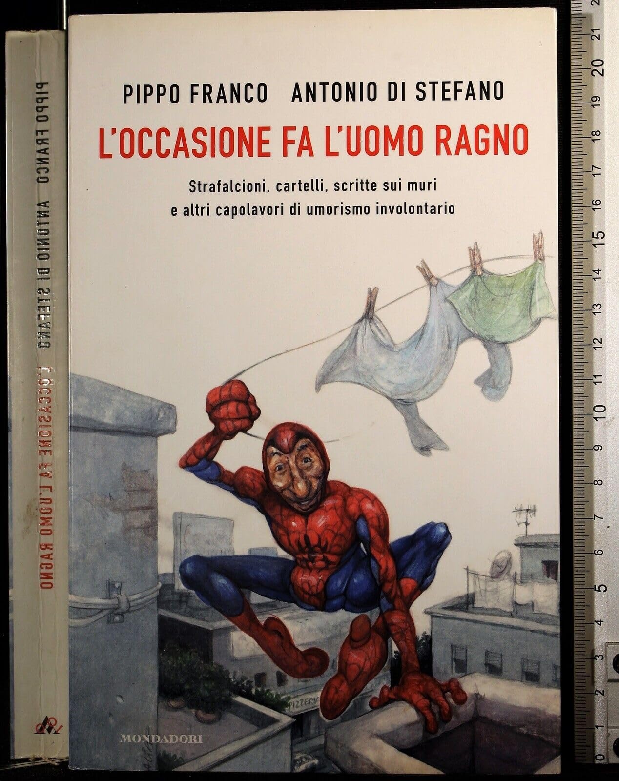 L'occasione fa l'uomo ragno. Strafalcioni, cartelli, scritte sui muri e altri capolavori di umorismo involontario (Biblioteca umoristica Mondadori) Leisure, Home & Garden
