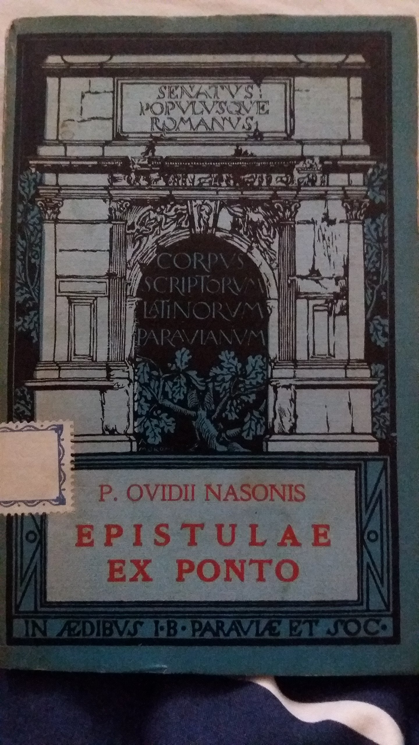 Epistulae ex Ponto. Lettere dal Ponto. Testo latino a fronte book