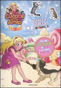 Cuccioli cerca amici. Nel regno di Pocketville. Attacca, stacca e colora! Con adesivi. Ediz. illustrata (Vol. 3) book
