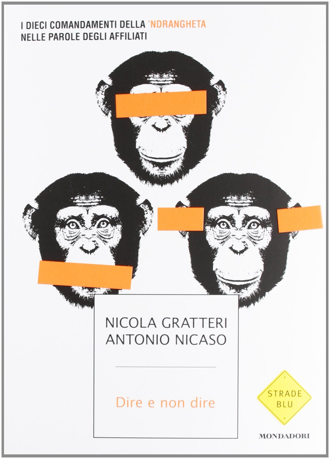 Dire e non dire. I dieci comandamenti della 'ndrangheta nelle parole degli affiliati (Strade blu. Non Fiction) Social Sciences