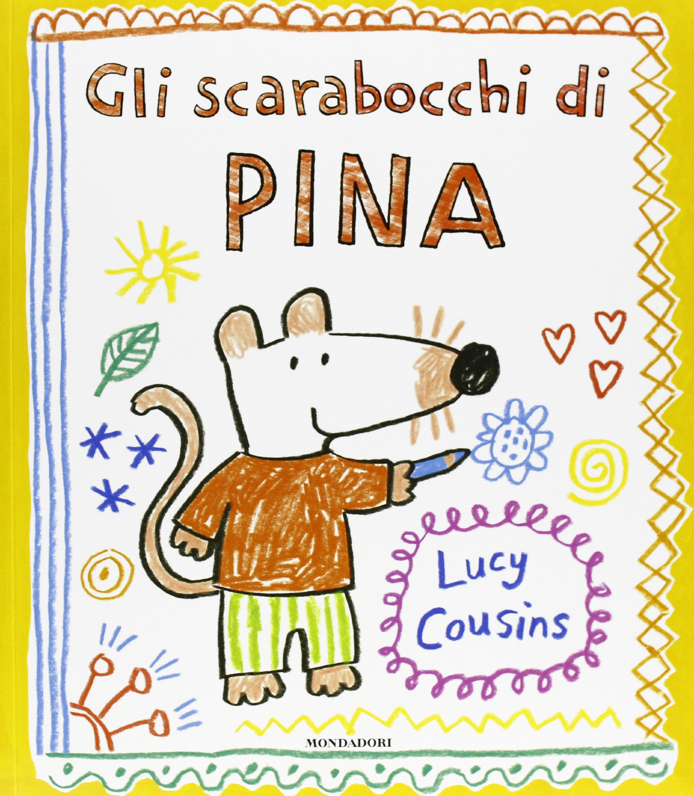 Gli scarabocchi di Pina. Ediz. illustrata book