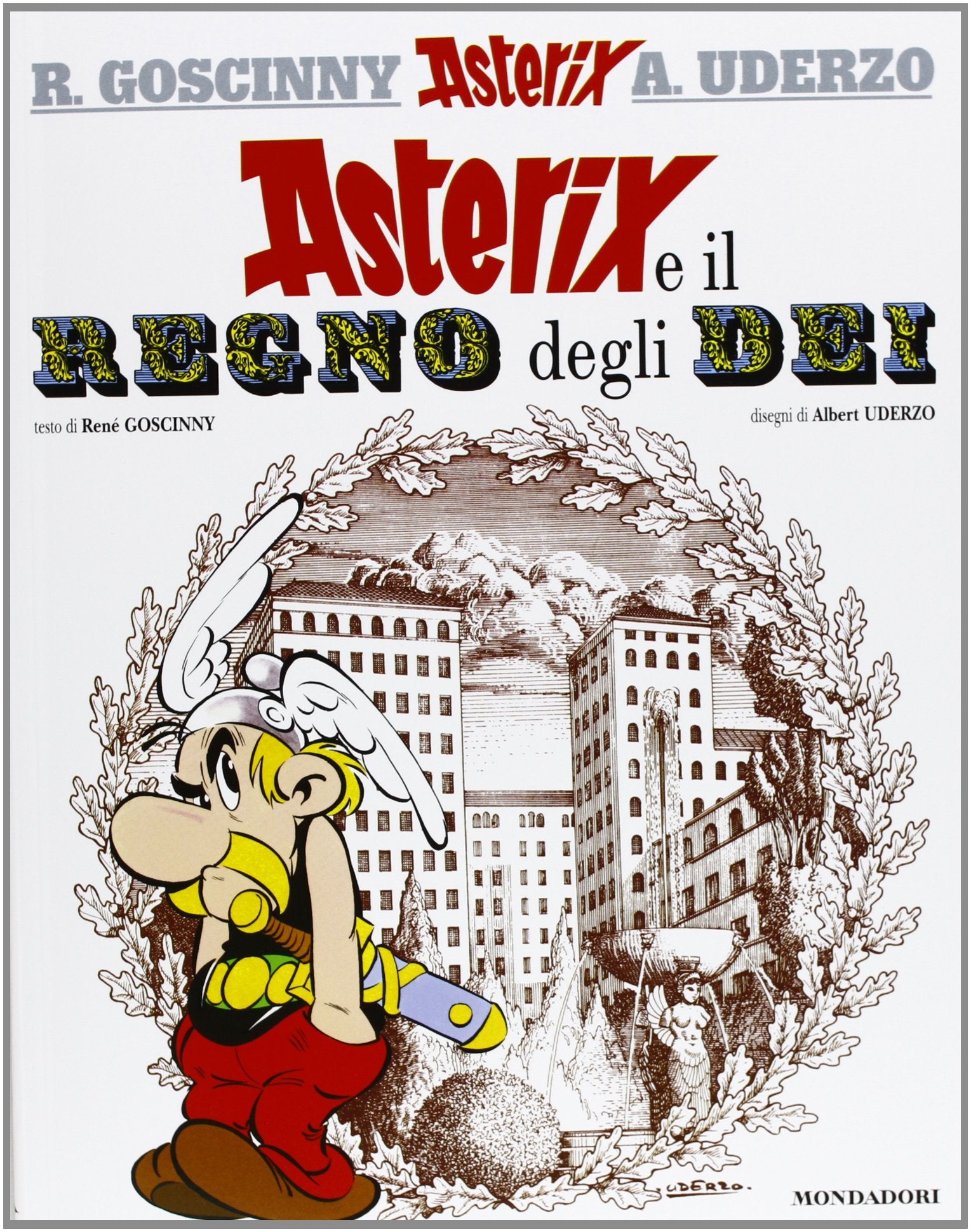 Asterix e il regno degli dei book