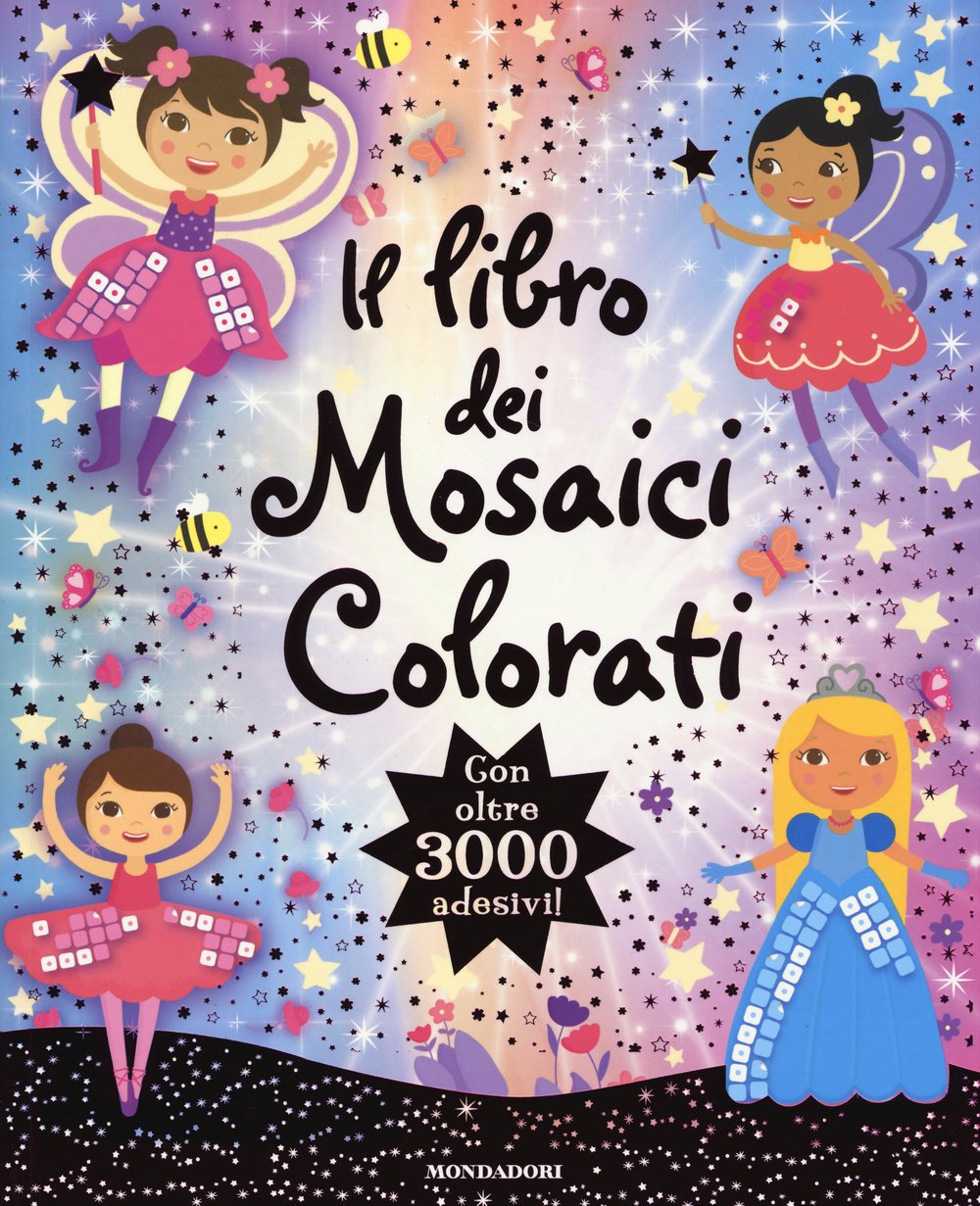 Il libro dei mosaici colorati. Con oltre 3000 adesivi. Ediz. illustrata book