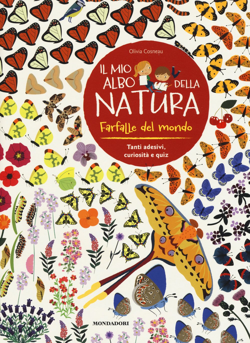 Farfalle del mondo. Il mio albo della natura. Con adesivi. Ediz. illustrata book