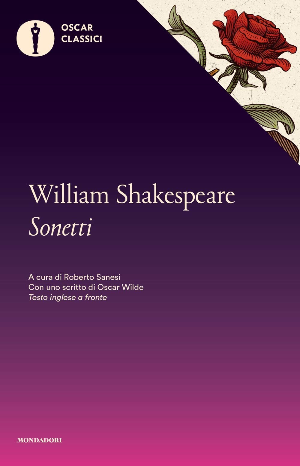 Sonetti. Con uno scritto di Oscar Wilde. Testo inglese a fronte book