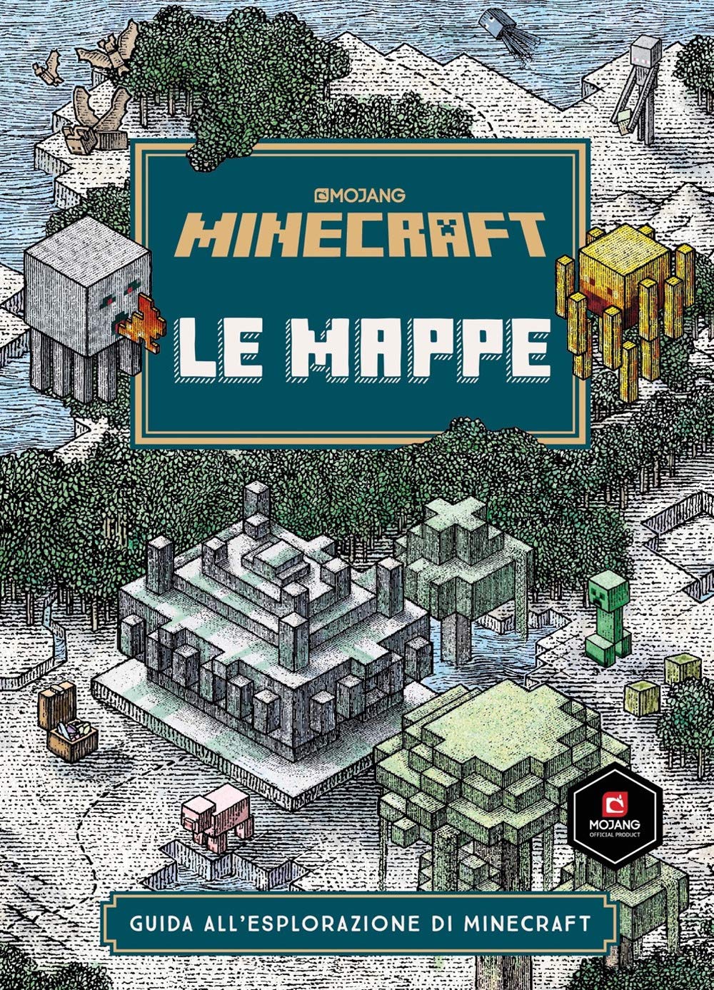 Minecraft Mojang. Le mappe. Guida all'esplorazione di Minecraft book
