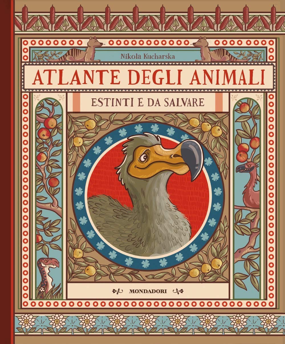 Atlante degli animali estinti e da salvare. Ediz. a colori book