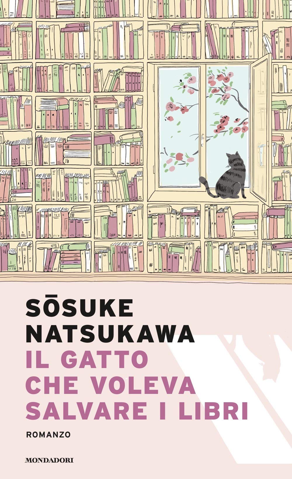 Il gatto che voleva salvare i libri book