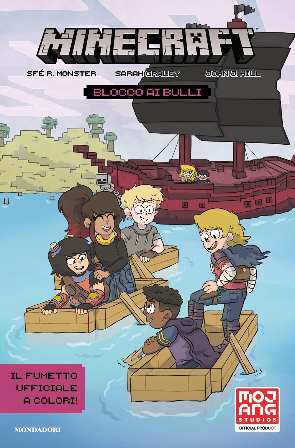Blocco ai bulli. Minecraft. Il fumetto ufficiale book