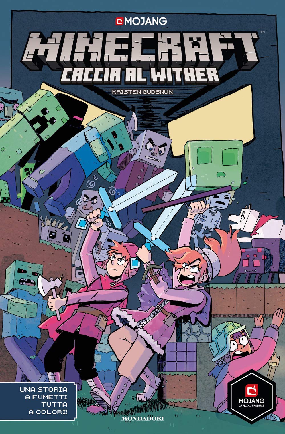 Caccia al wither. Minecraft. Il fumetto ufficiale book