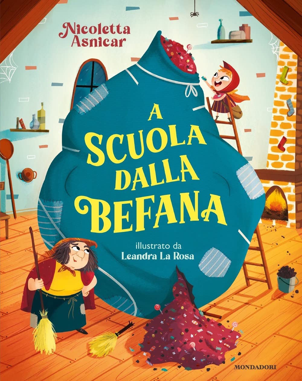 A scuola dalla befana. Ediz. a colori book