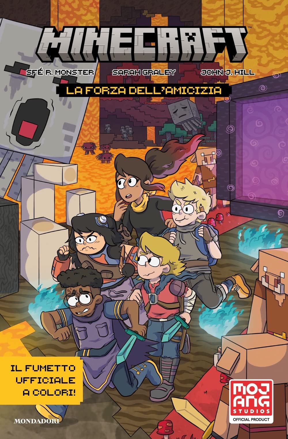 La forza dell'amicizia. Minecraft. Il fumetto ufficiale. Ediz. a colori book