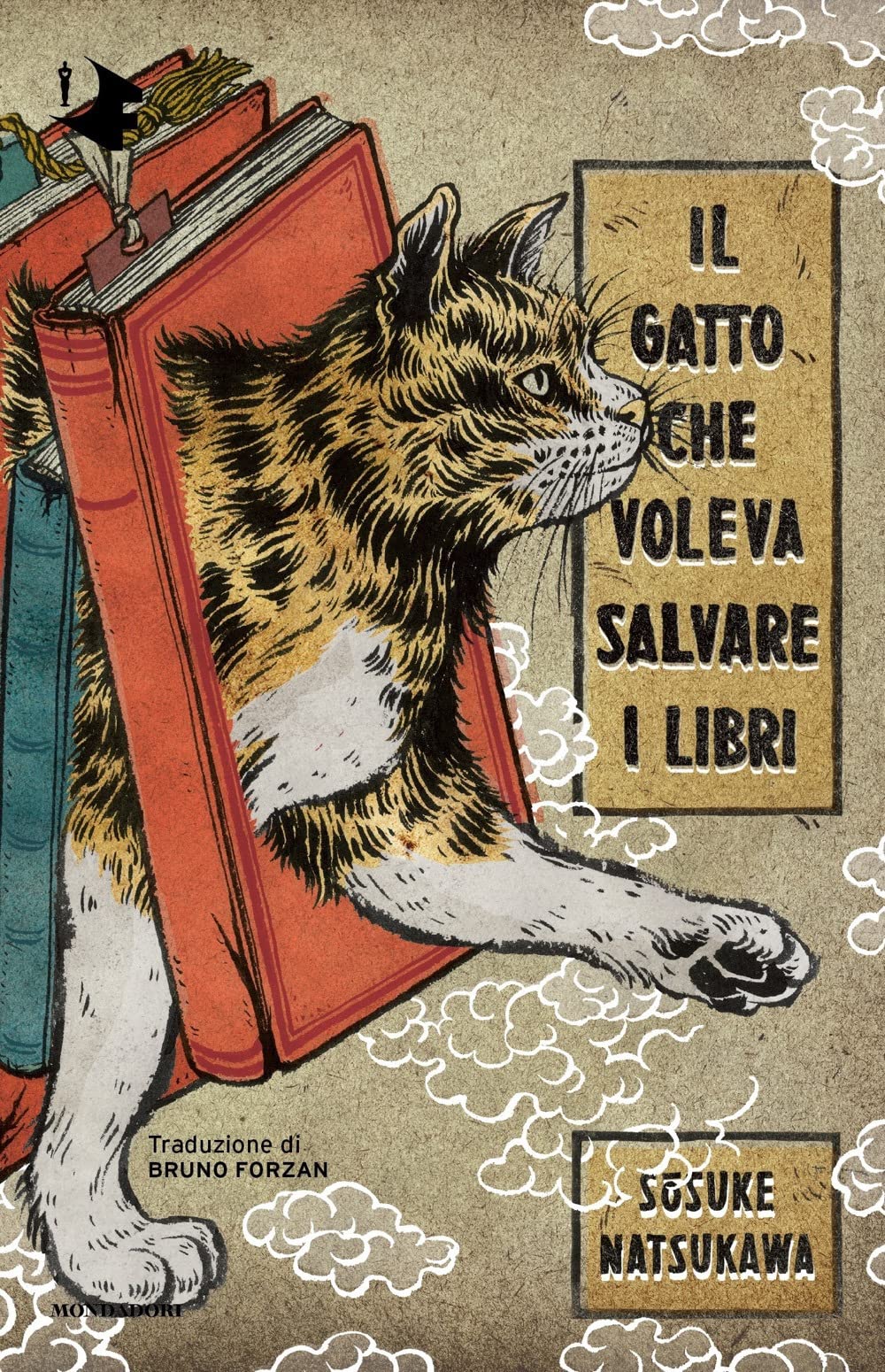 Il gatto che voleva salvare i libri book