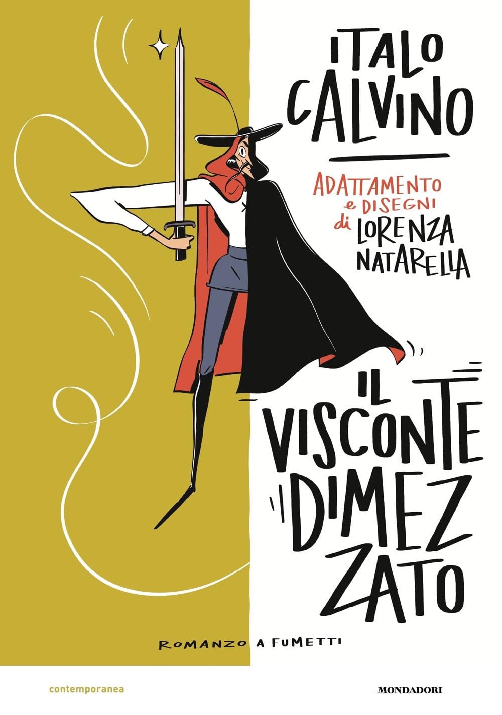 Il visconte dimezzato. Romanzo a fumetti Manga