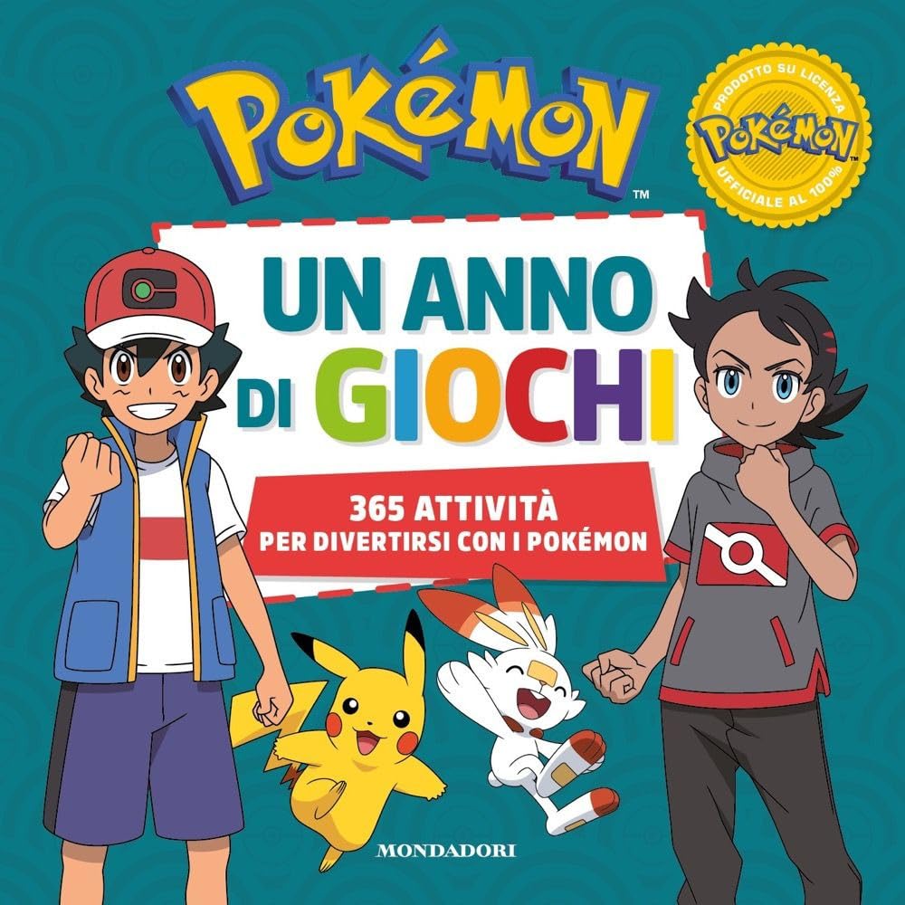Pokémon. Un anno di giochi. 365 attività per divertirsi con i Pokémon book