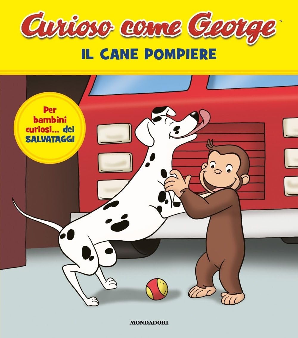Il cane pompiere. Curioso come George. Ediz. a colori (Vol. 15) Children's books