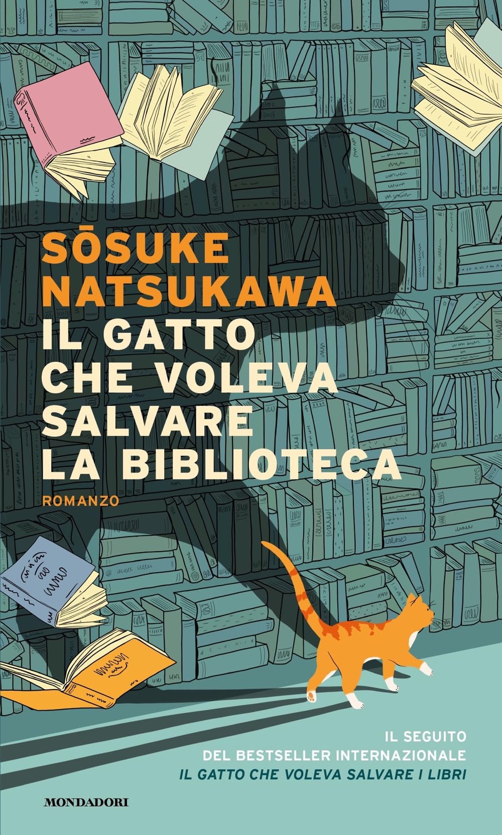 Il gatto che voleva salvare la biblioteca book