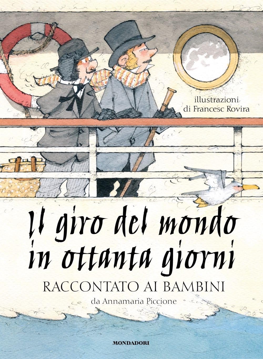 Il giro del mondo in ottanta giorni raccontato ai bambini Novels & Short Stories